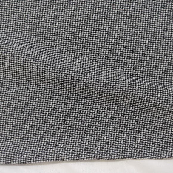 Banana Republic Sloan Fit Trouser, Color Plaid Black Size 2P - Picture 12 of 14